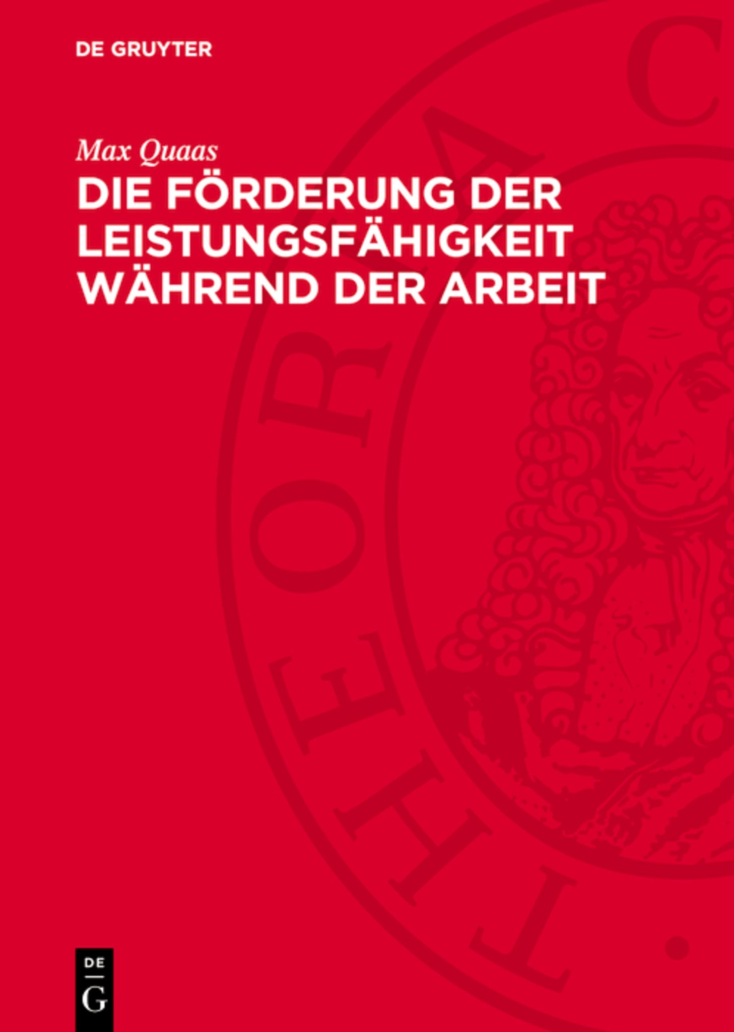 Die Förderung der Leistungsfähigkeit während der Arbeit