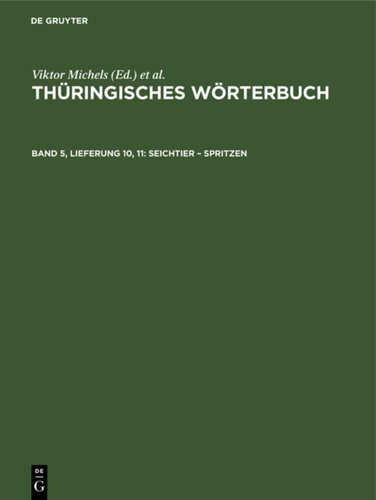 Seichtier – spritzen