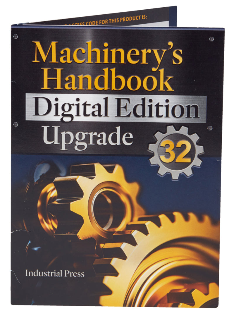 Cover image for Machinery's Handbook 32 Digital Edition Upgrade ISBN 9780831140328