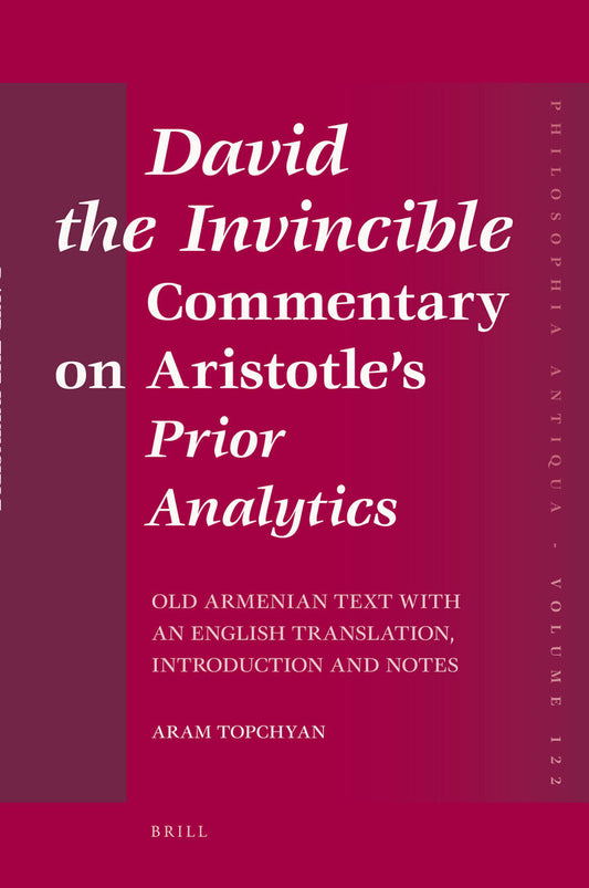 David the Invincible, Commentary on Aristotle's Prior Analytics
