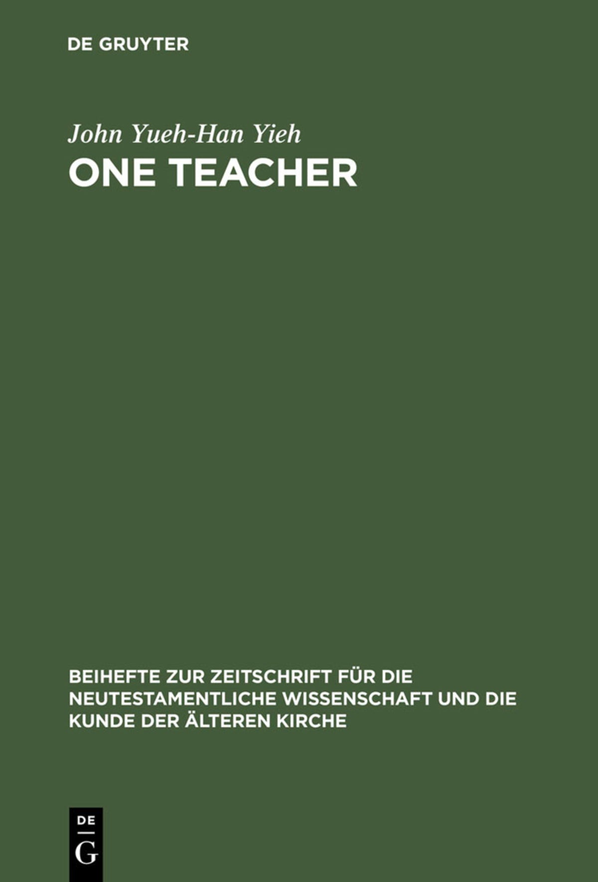 One Teacher