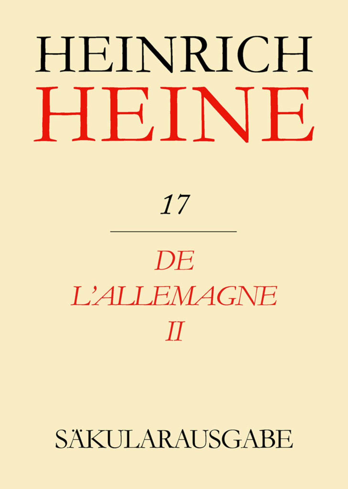 De l'Allemagne II