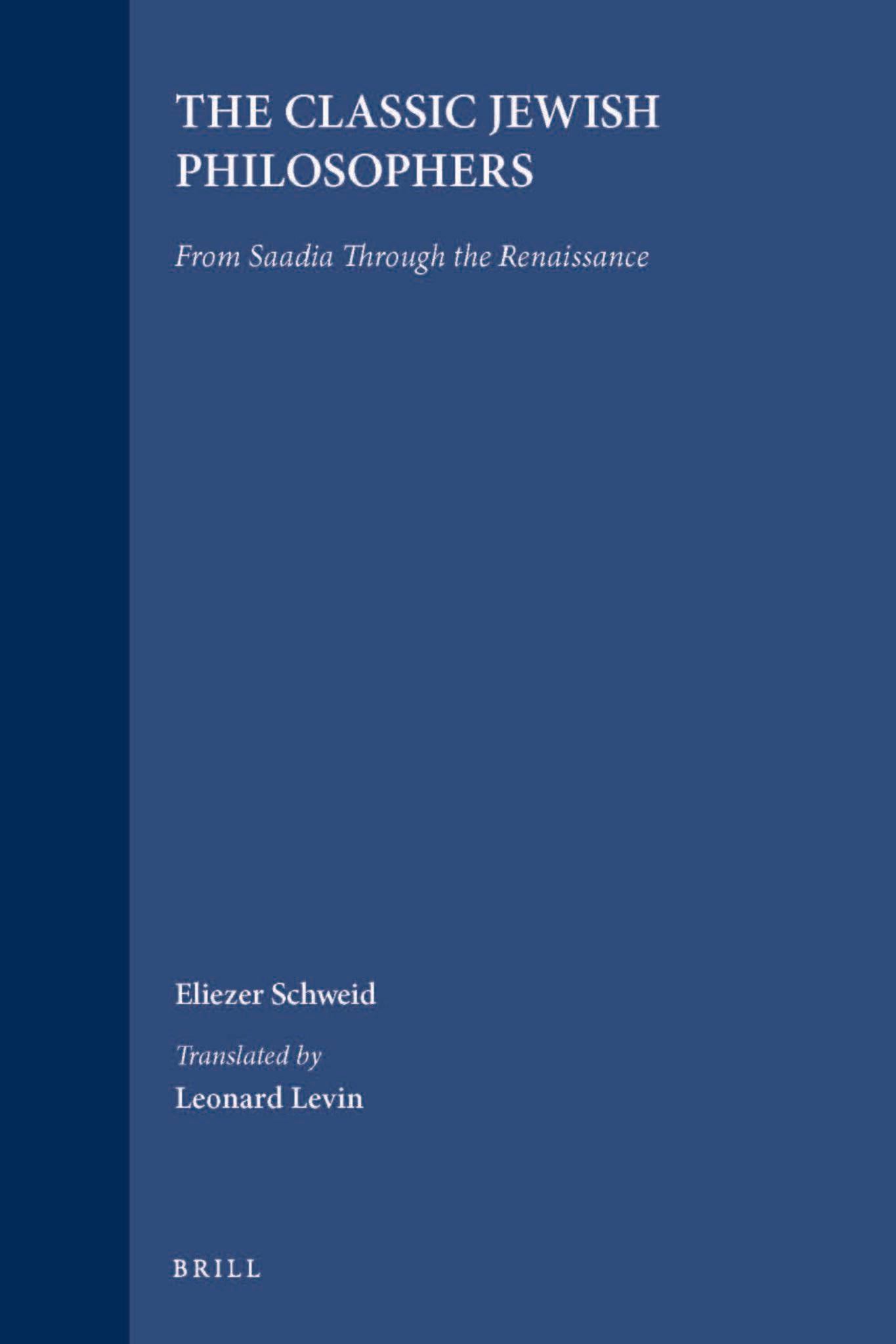 The Classic Jewish Philosophers
