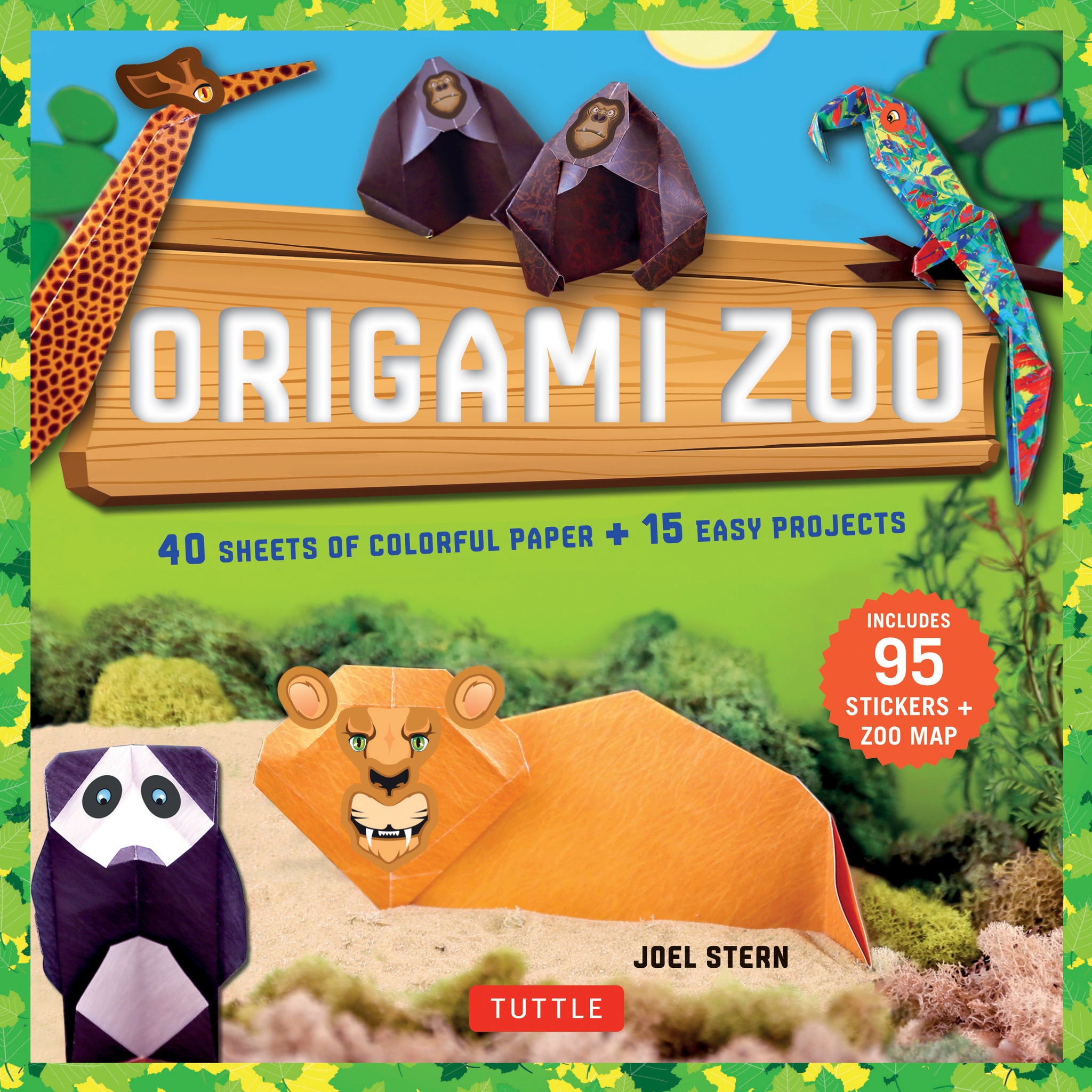 Cover image for Origami Zoo Kit ISBN 9780804846219