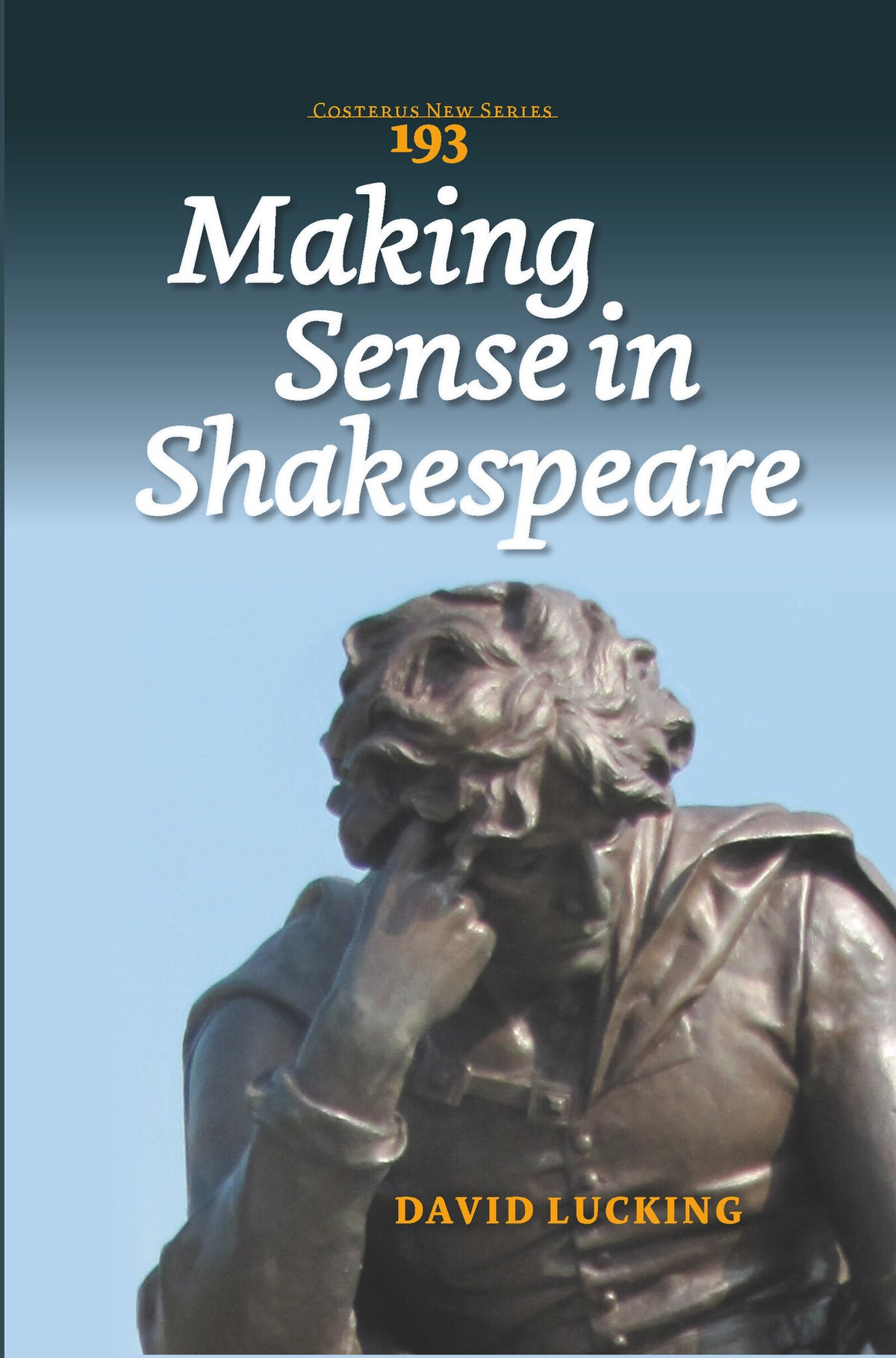 Cover image for Making Sense in Shakespeare ISBN 9789042035027