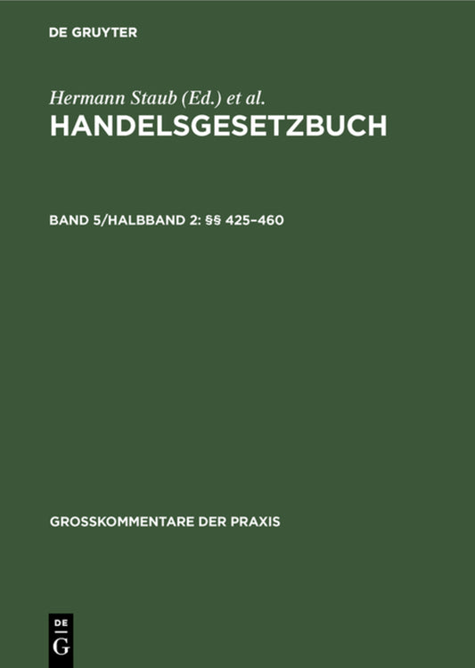 §§ 425–460