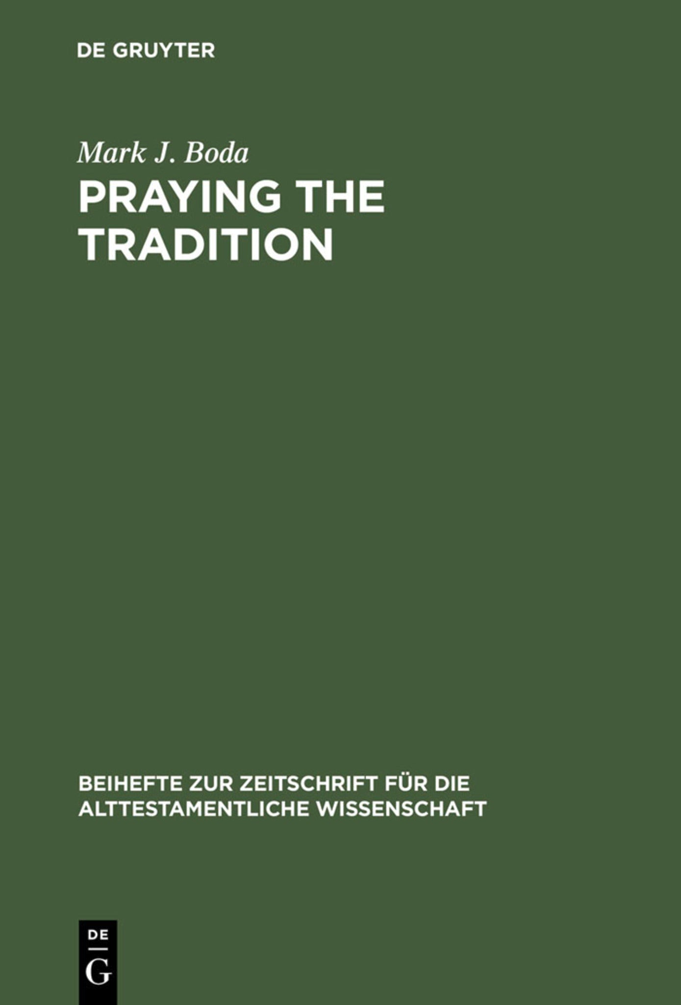Praying the Tradition
