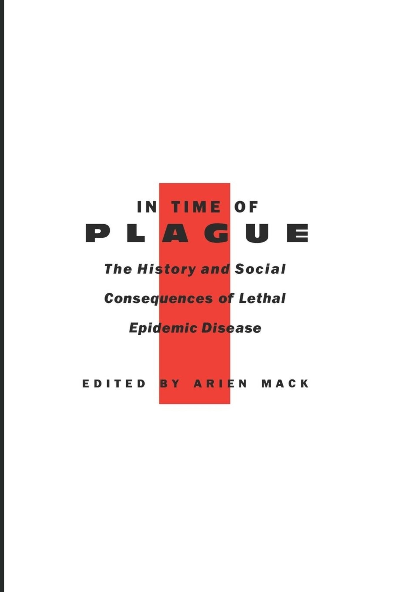 Cover image for In Time of Plague ISBN 9780814754856