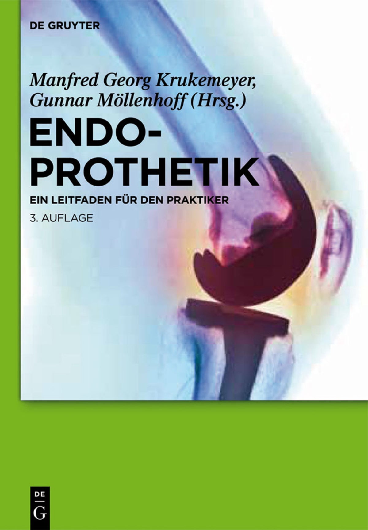 Cover image for Endoprothetik ISBN 9783110282610