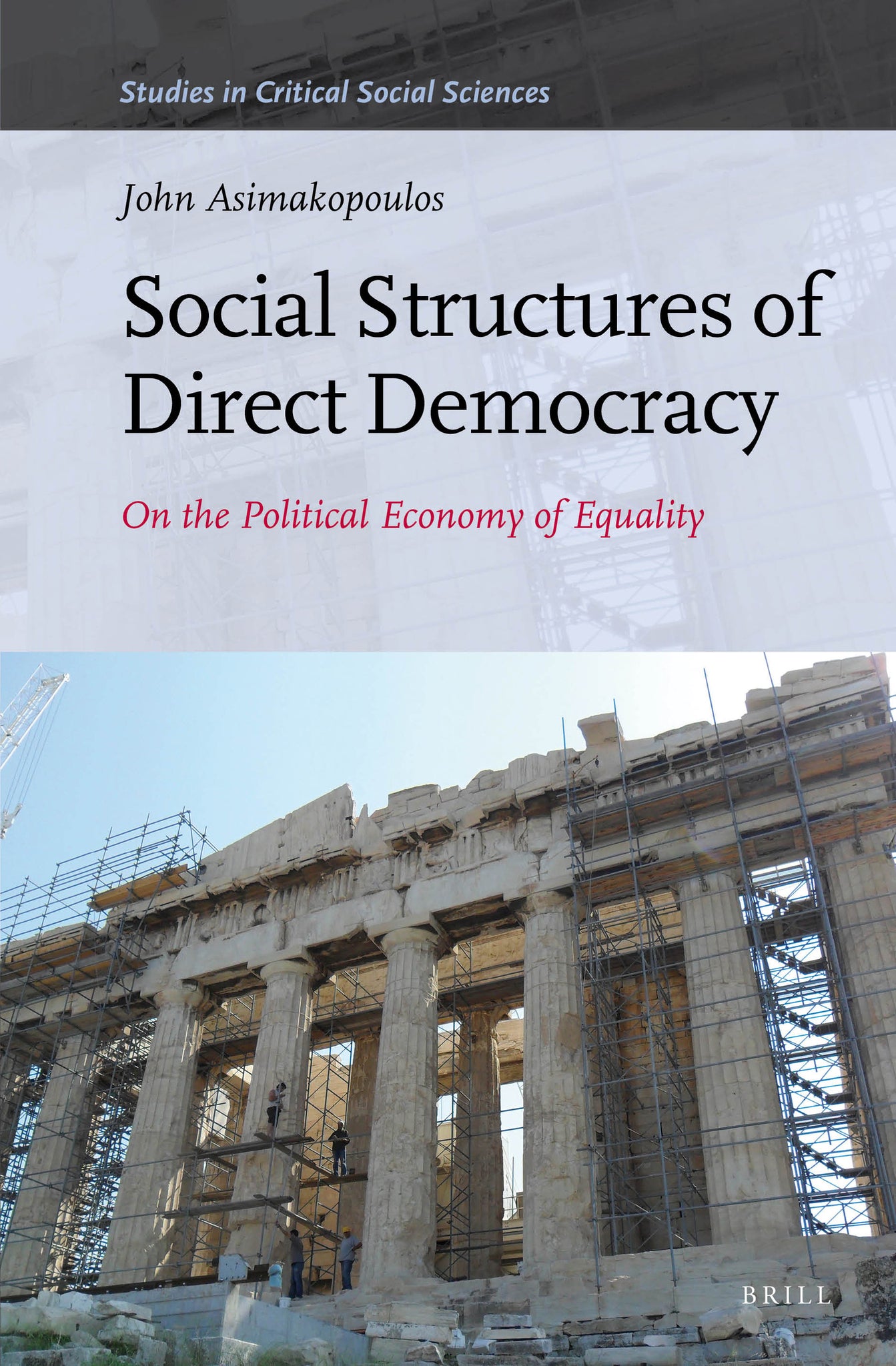Cover image for Social Structures of Direct Democracy ISBN 9789004262720