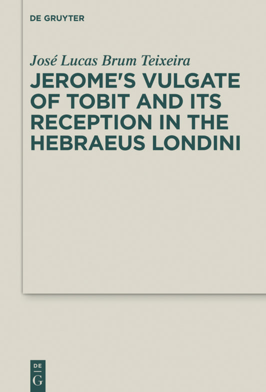 A Jewish Reading of Jerome’s Tobias