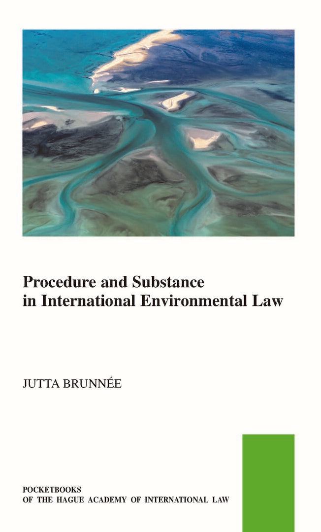 Cover image for Procedure and Substance in International Environmental Law ISBN 9789004444379