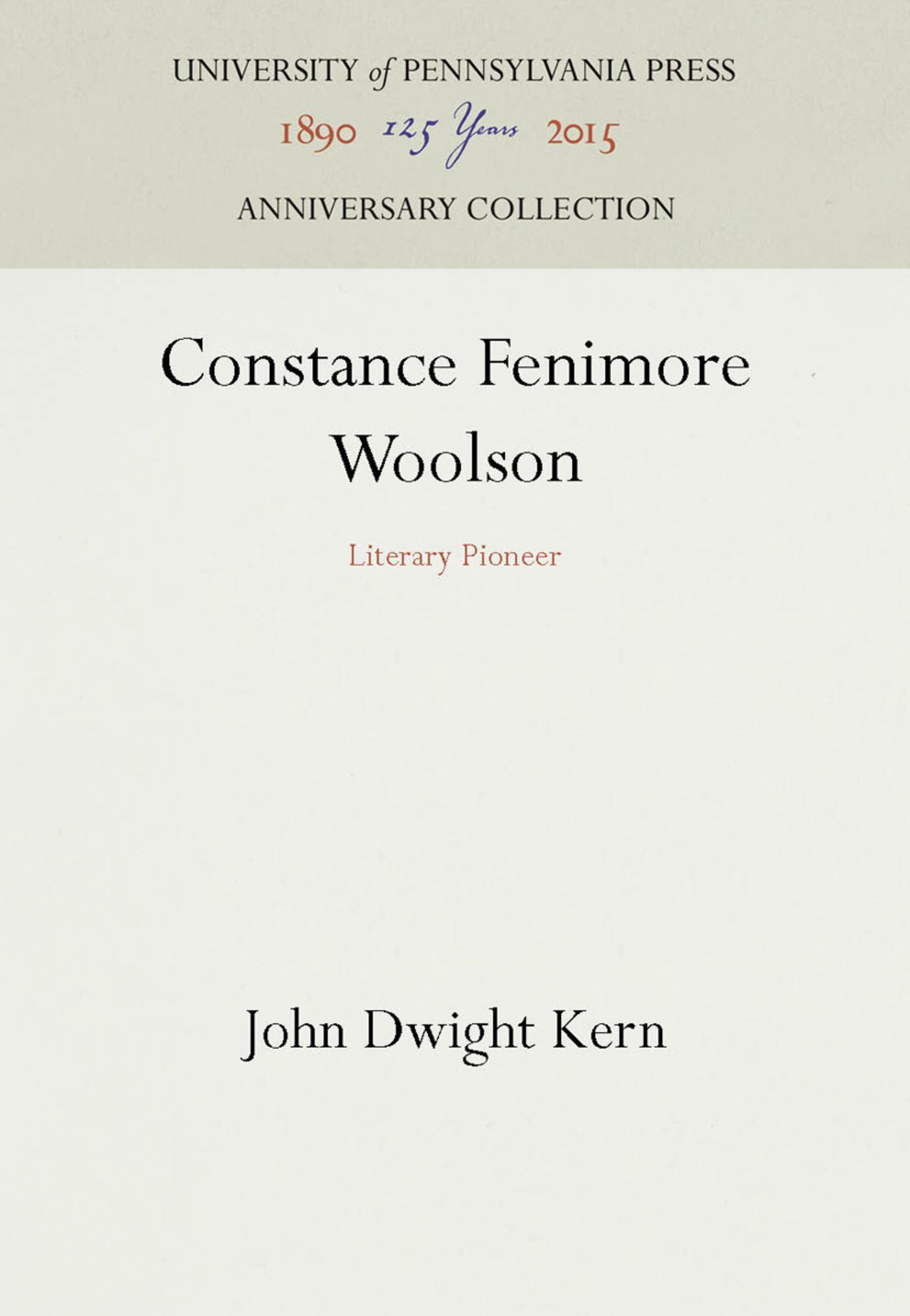 Constance Fenimore Woolson