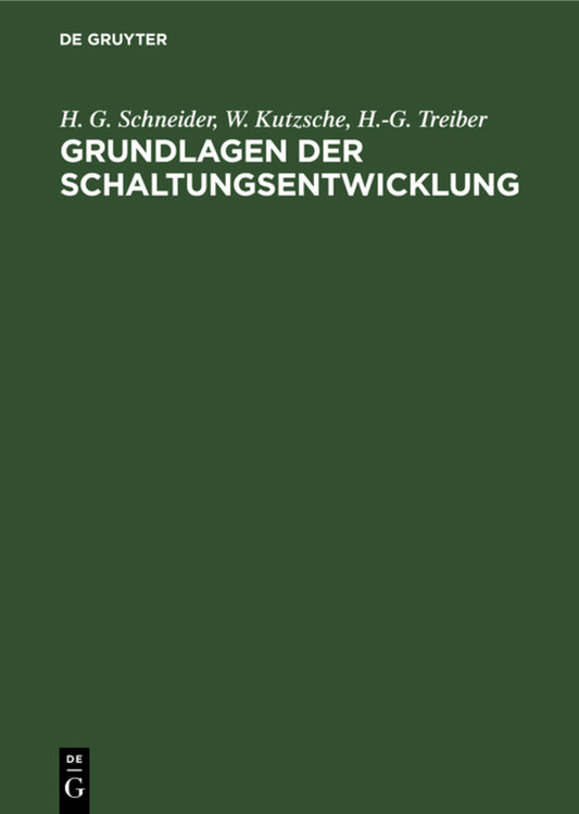 Grundlagen der Schaltungsentwicklung