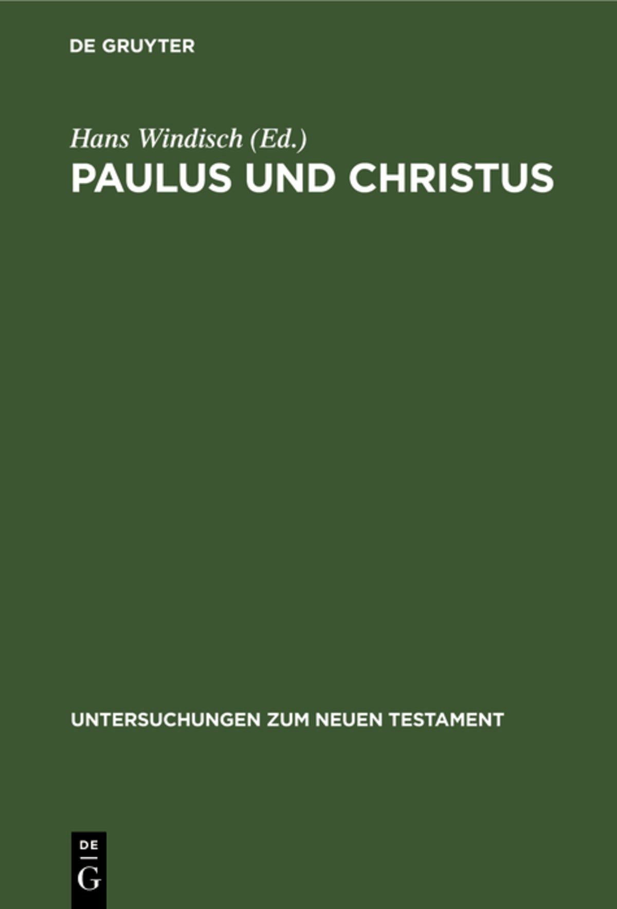 Paulus und Christus