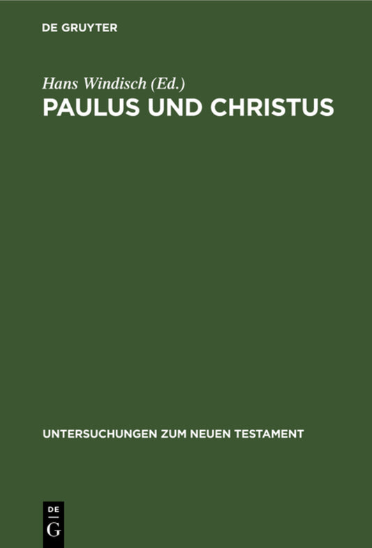 Paulus und Christus