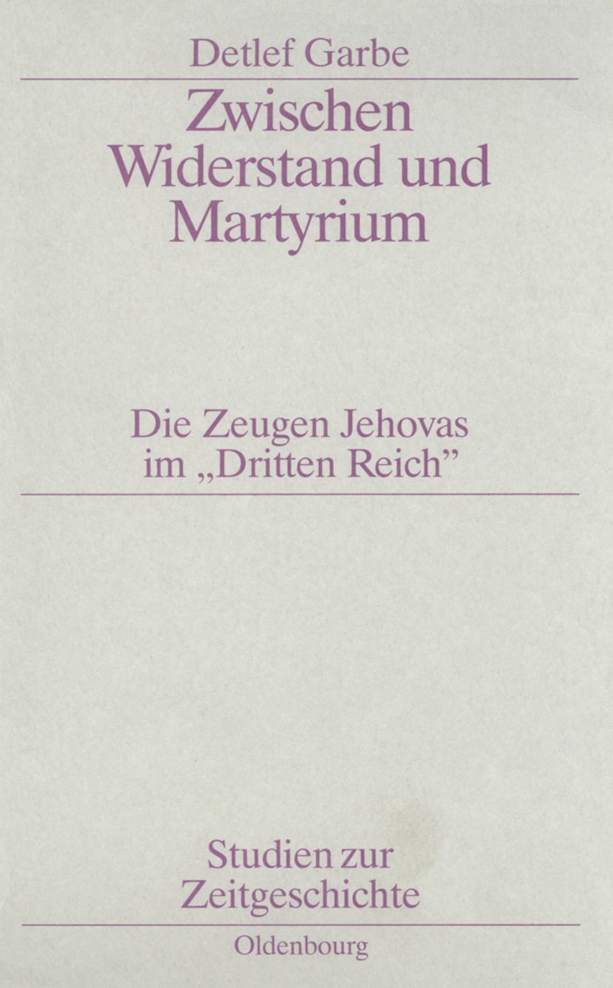 Zwischen Widerstand und Martyrium