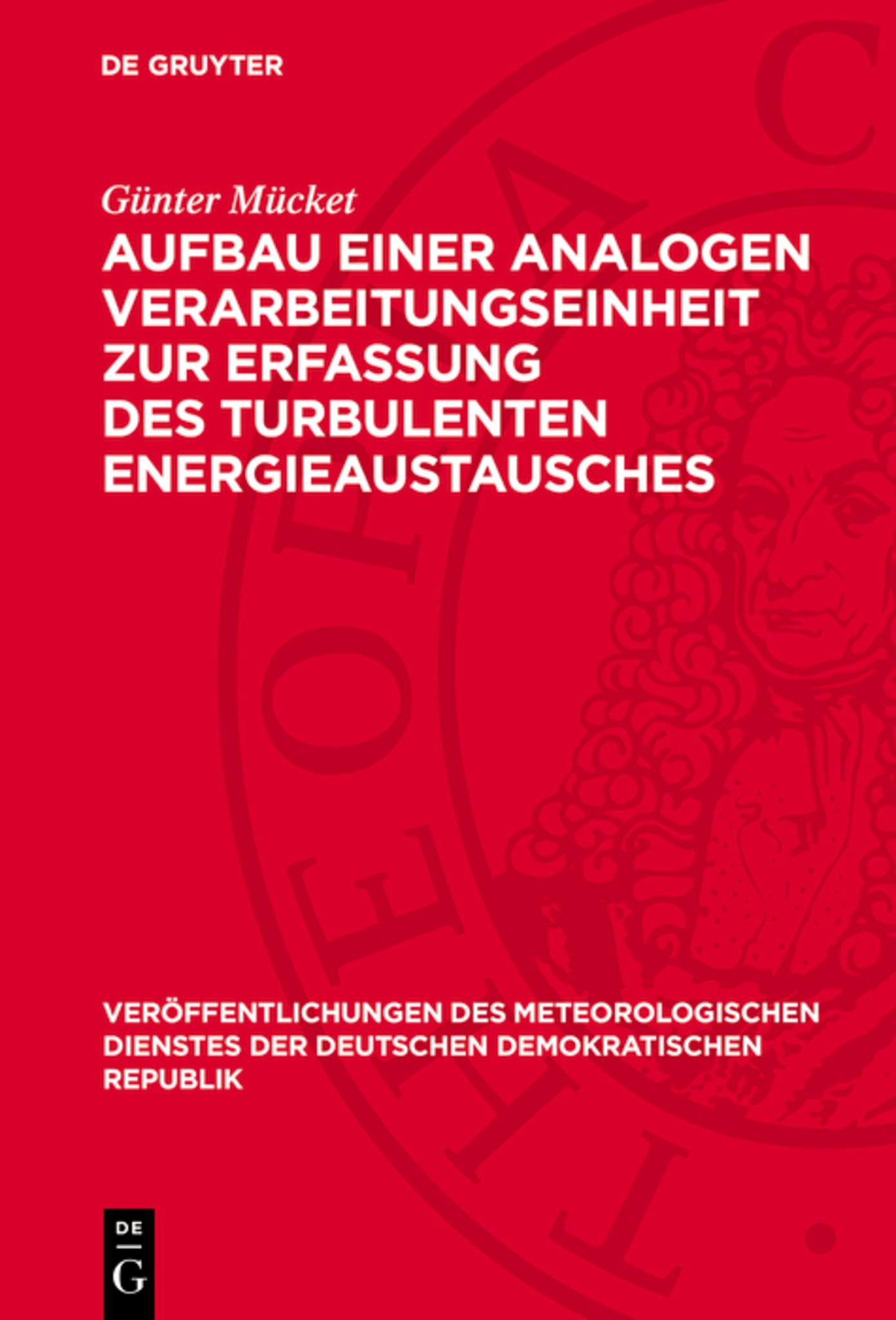 Aufbau einer analogen Verarbeitungseinheit zur Erfassung des turbulenten Energieaustausches