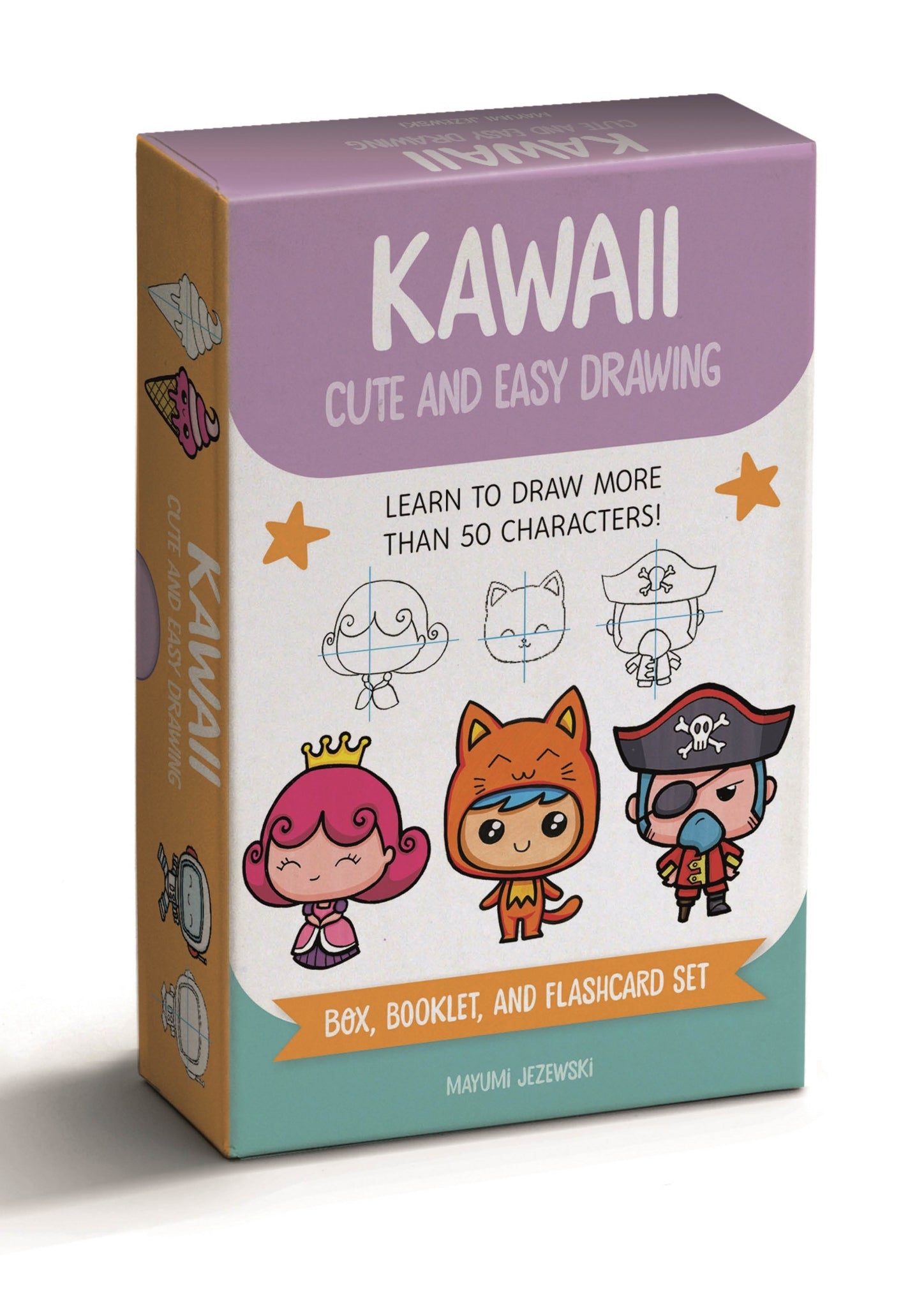 Cover image for Kawaii Cute and Easy Drawing Deck ISBN 9781446314746