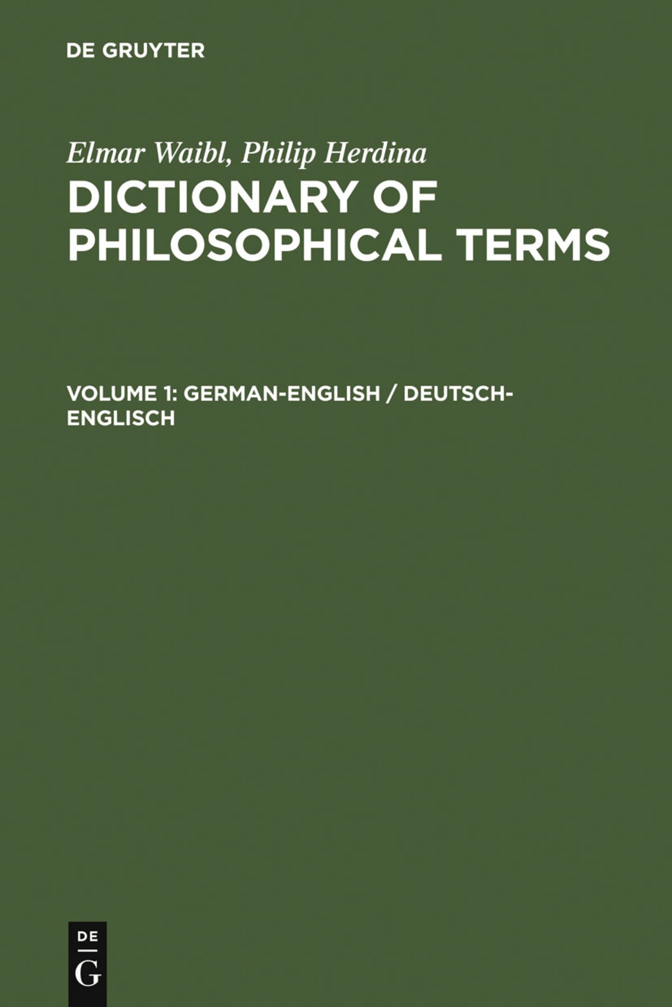 German-English / Deutsch-Englisch
