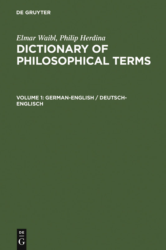 German-English / Deutsch-Englisch