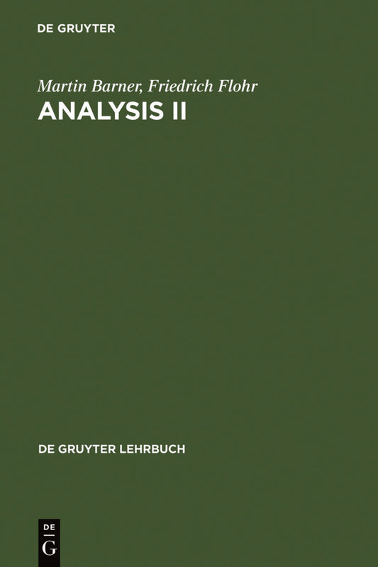 Analysis II