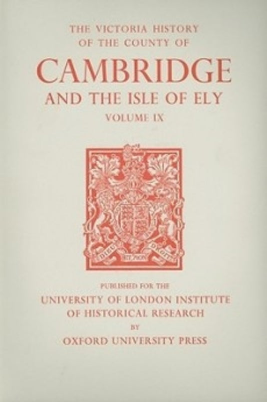 A History of the County of Cambridge and the Isle of Ely
