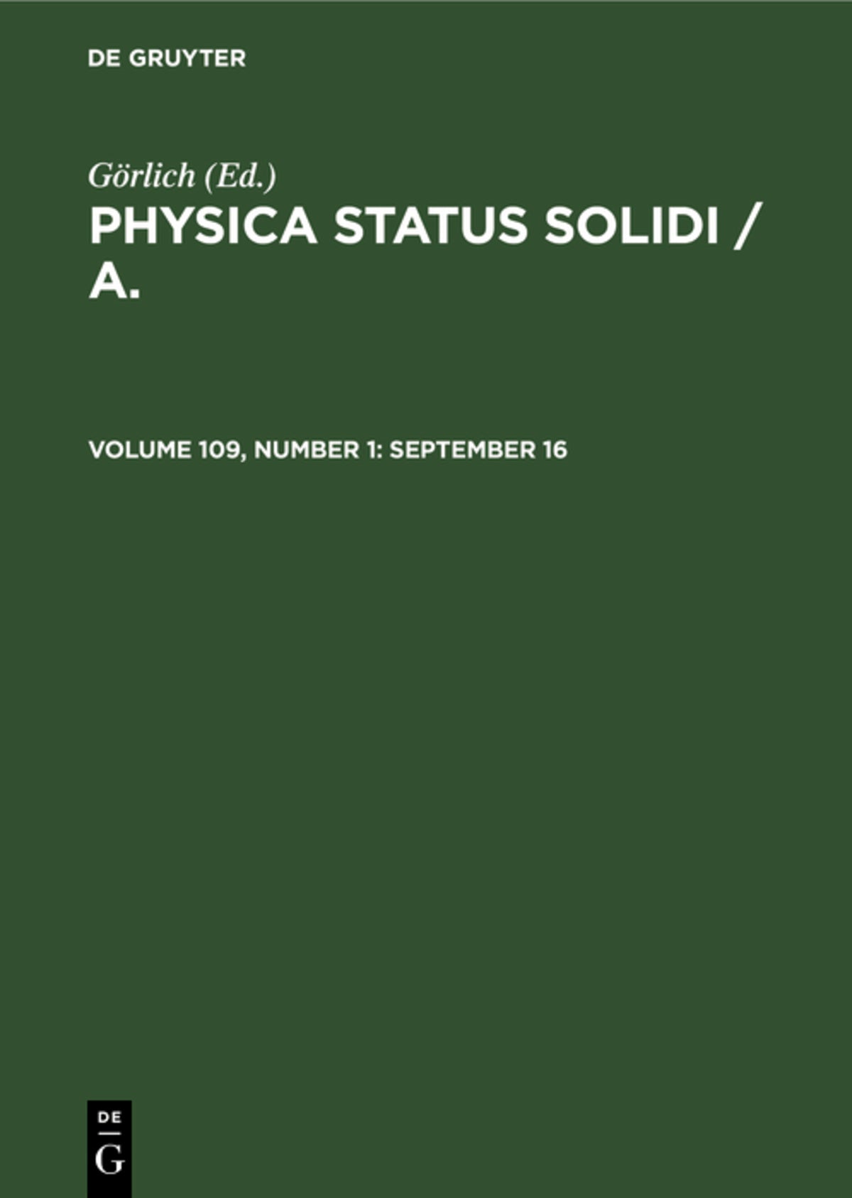 September 16