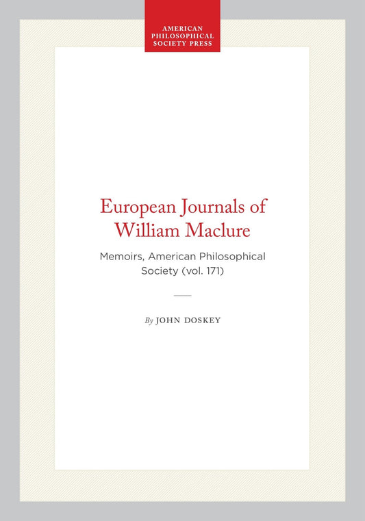 European Journals of William Maclure