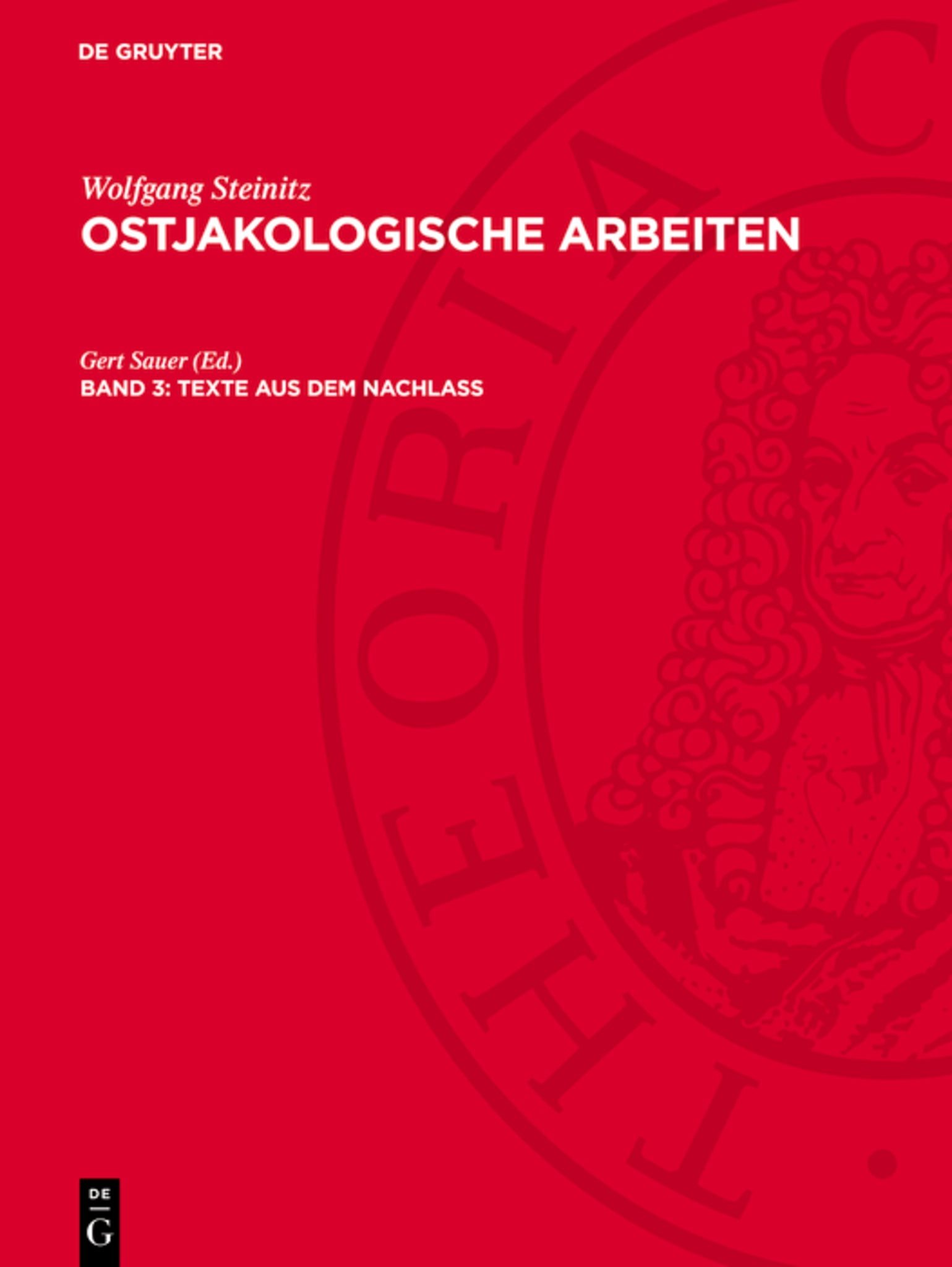 Texte aus dem Nachlass