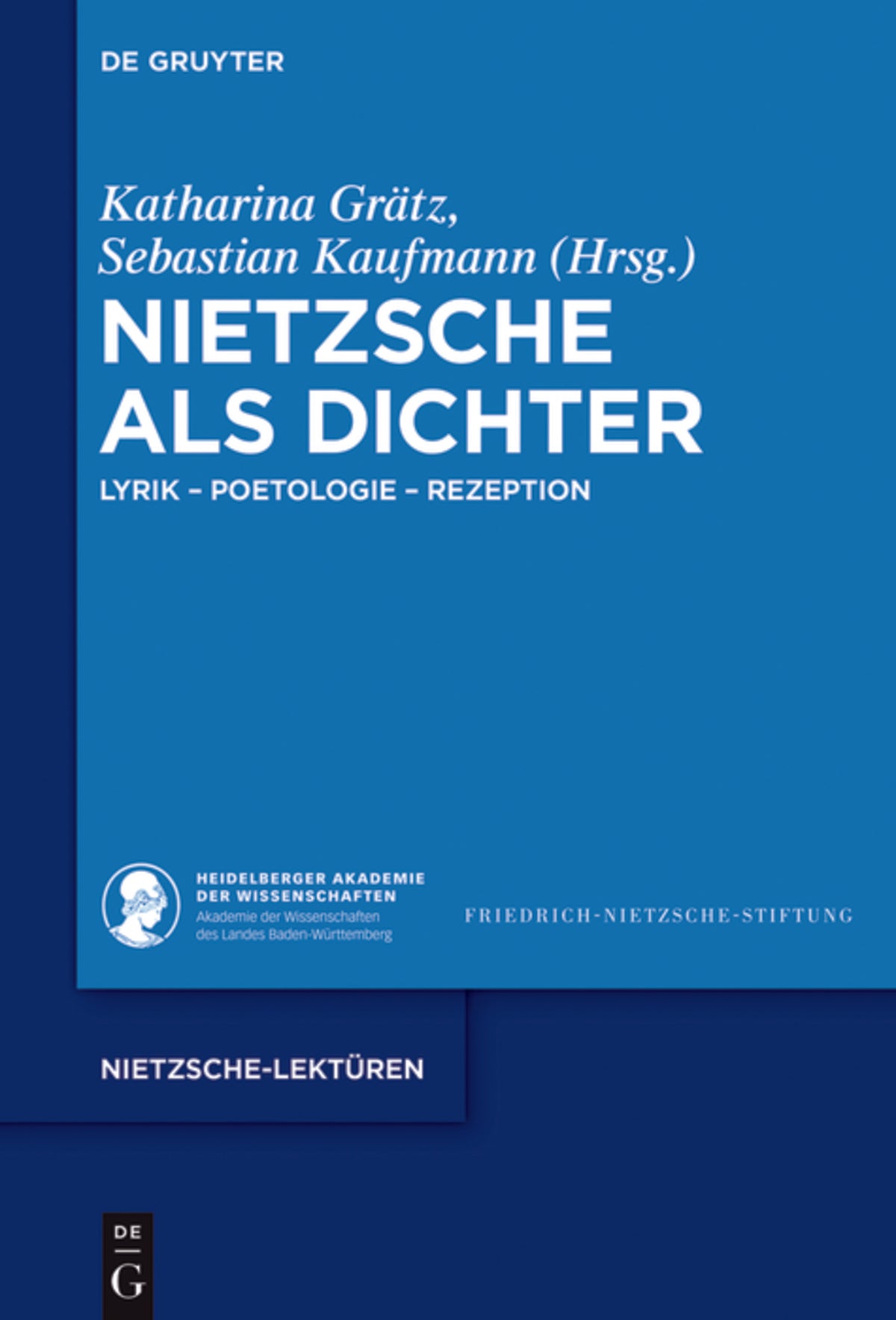 Cover image for Nietzsche als Dichter ISBN 9783110518887