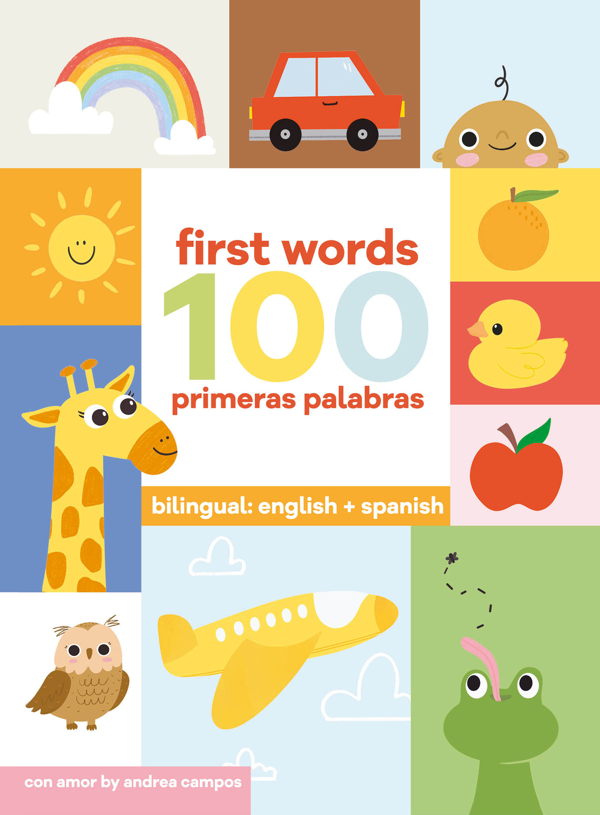 Cover image for 100 First Words + Primeras Palabras