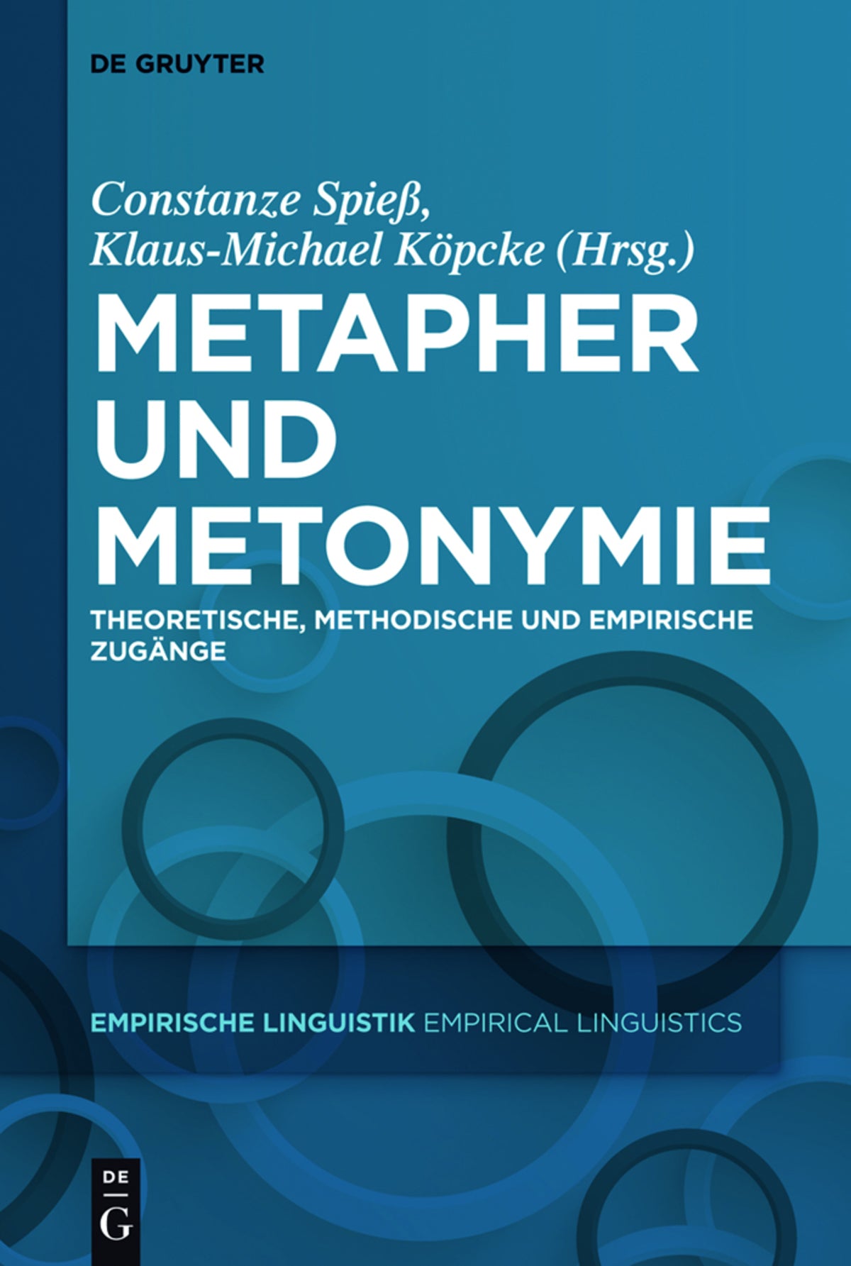 Cover image for Metapher und Metonymie ISBN 9783110374988