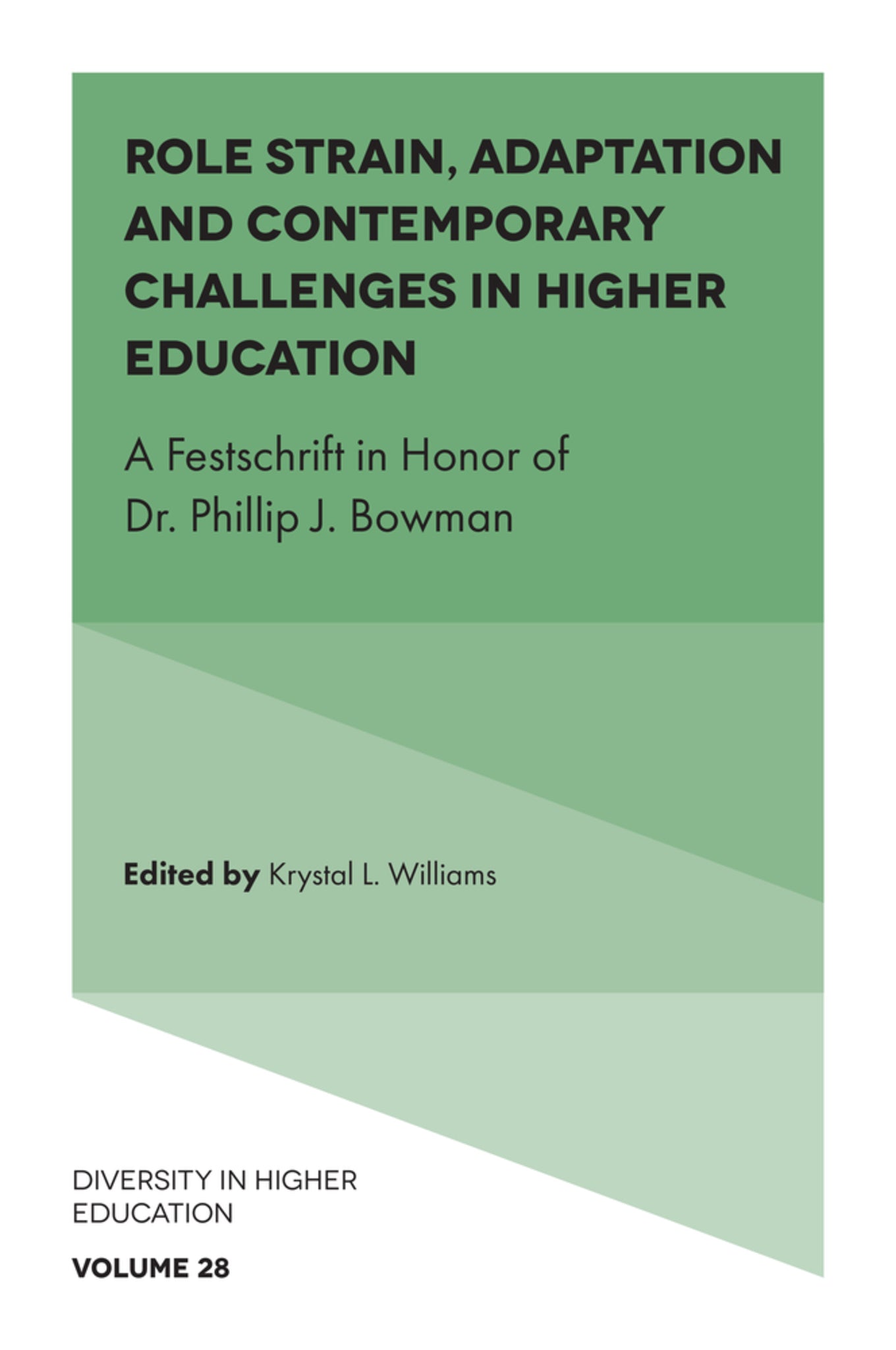 Cover image for Role Strain, Adaptation and Contemporary Challenges in Higher Education ISBN 9781837080274