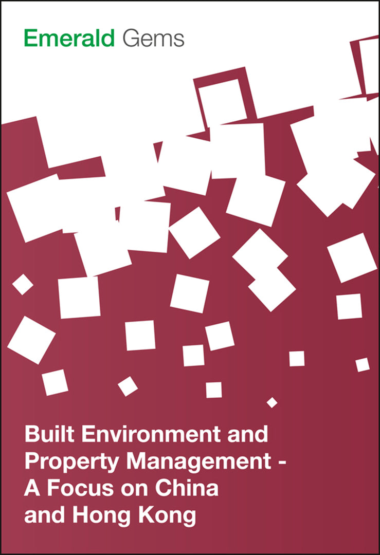 Cover image for Built Environment and Property Management ISBN 9781785609565