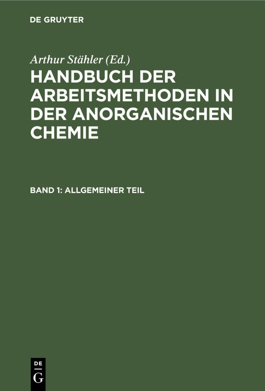 Allgemeiner Teil