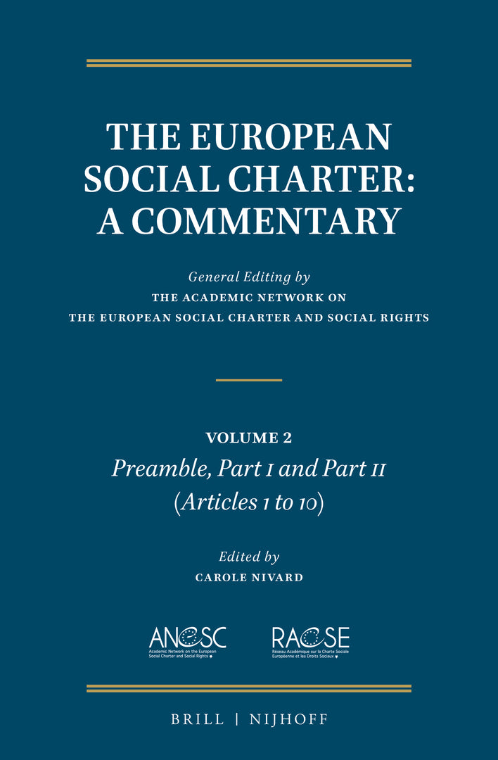 Cover image for The European Social Charter: A Commentary ISBN 9789004434059