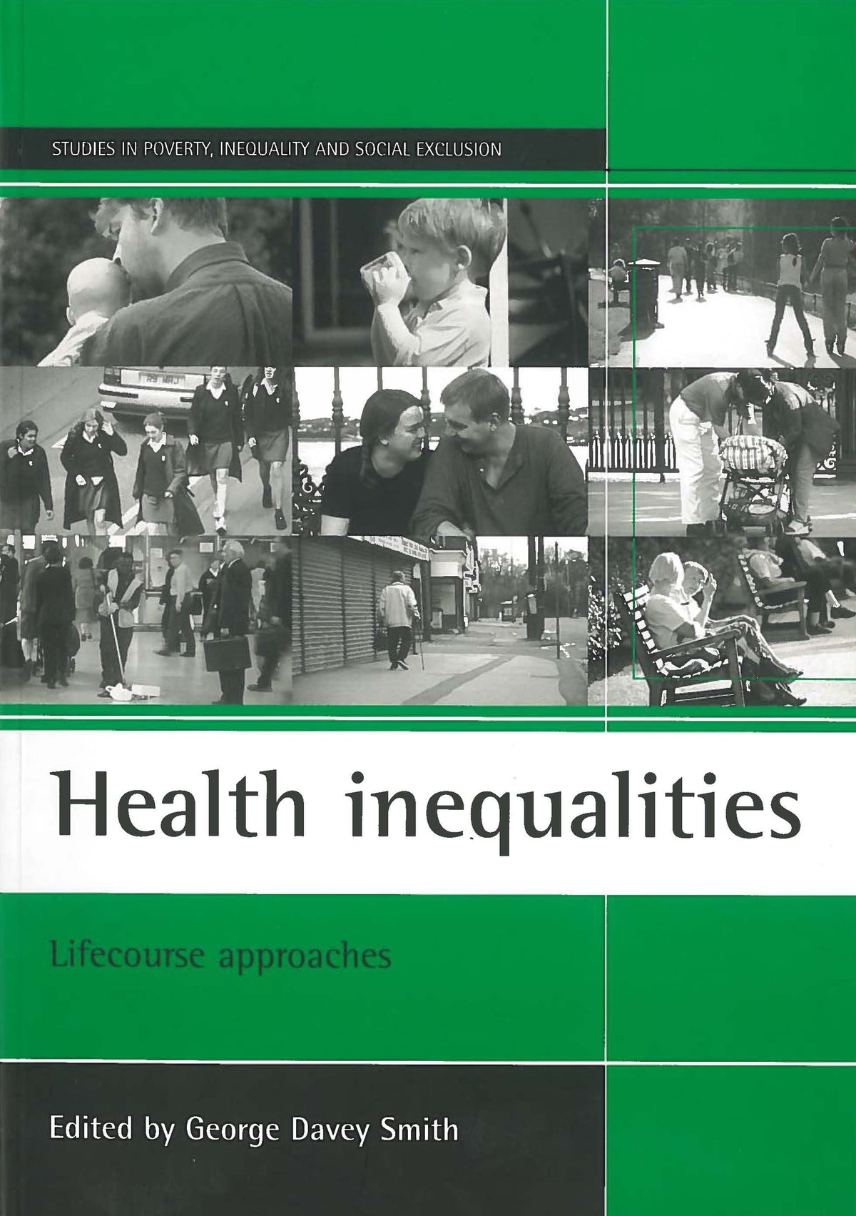Cover image for Health inequalities ISBN 9781861343222