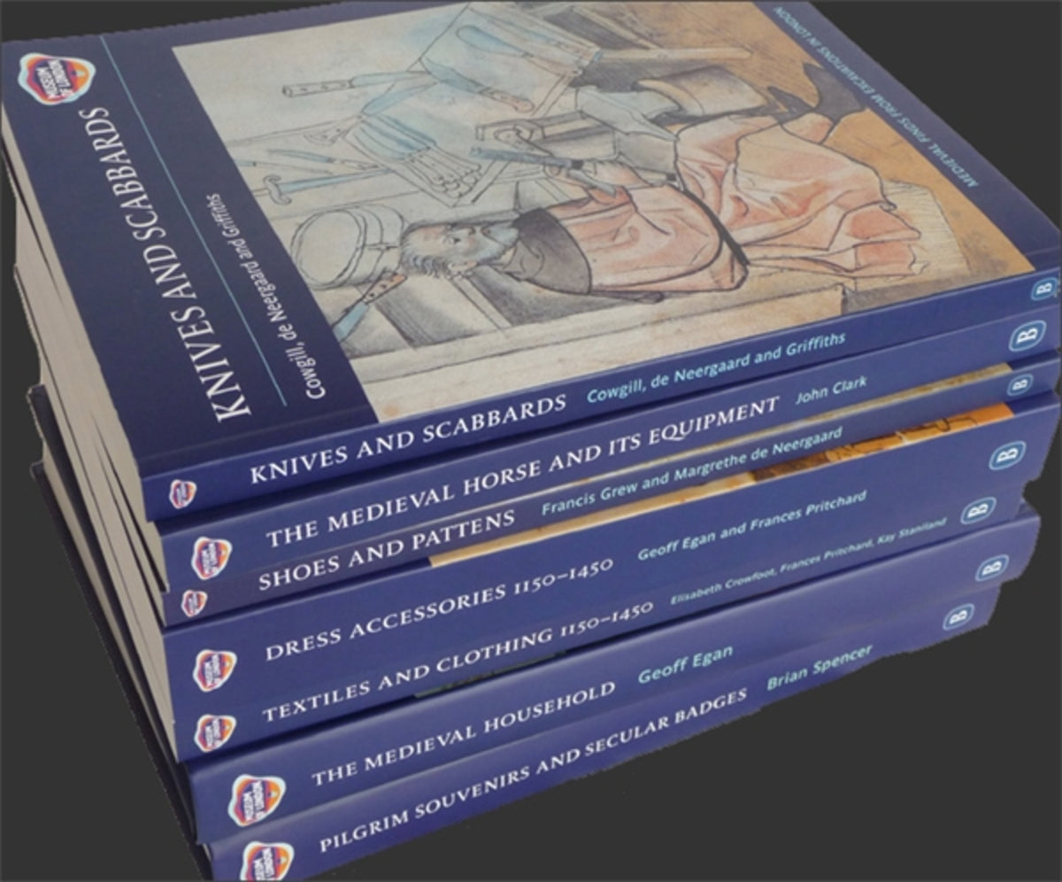 Cover image for Medieval Finds from Excavations in London [7 volume set] ISBN 9781843837145