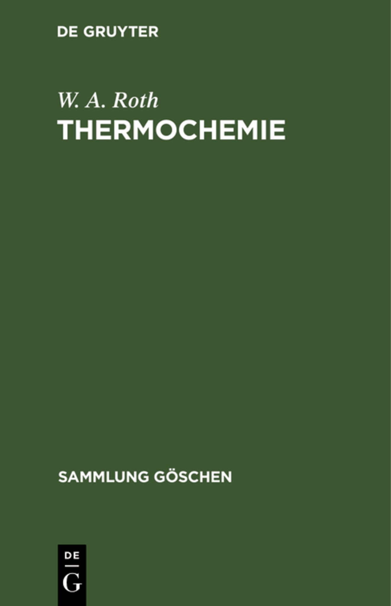 Thermochemie