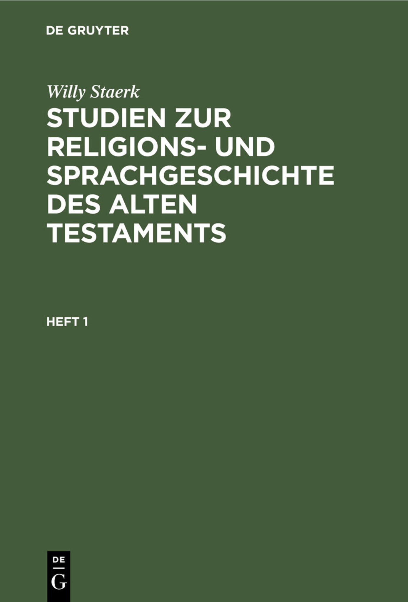 Heft 1