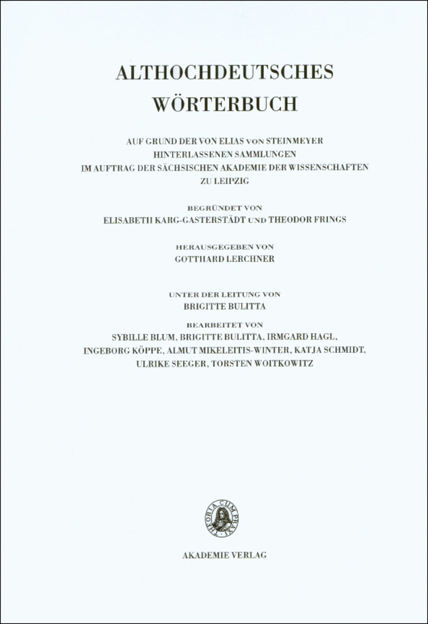 Band VI: M–N, 2. Lieferung (gi-mah bis mammunti)