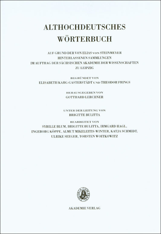 Band VI: M–N, 2. Lieferung (gi-mah bis mammunti)