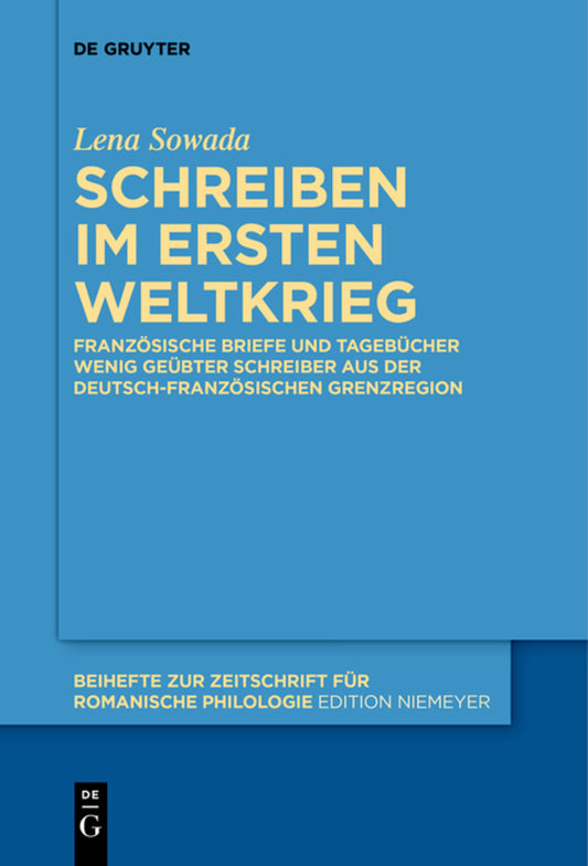 Schreiben im Ersten Weltkrieg