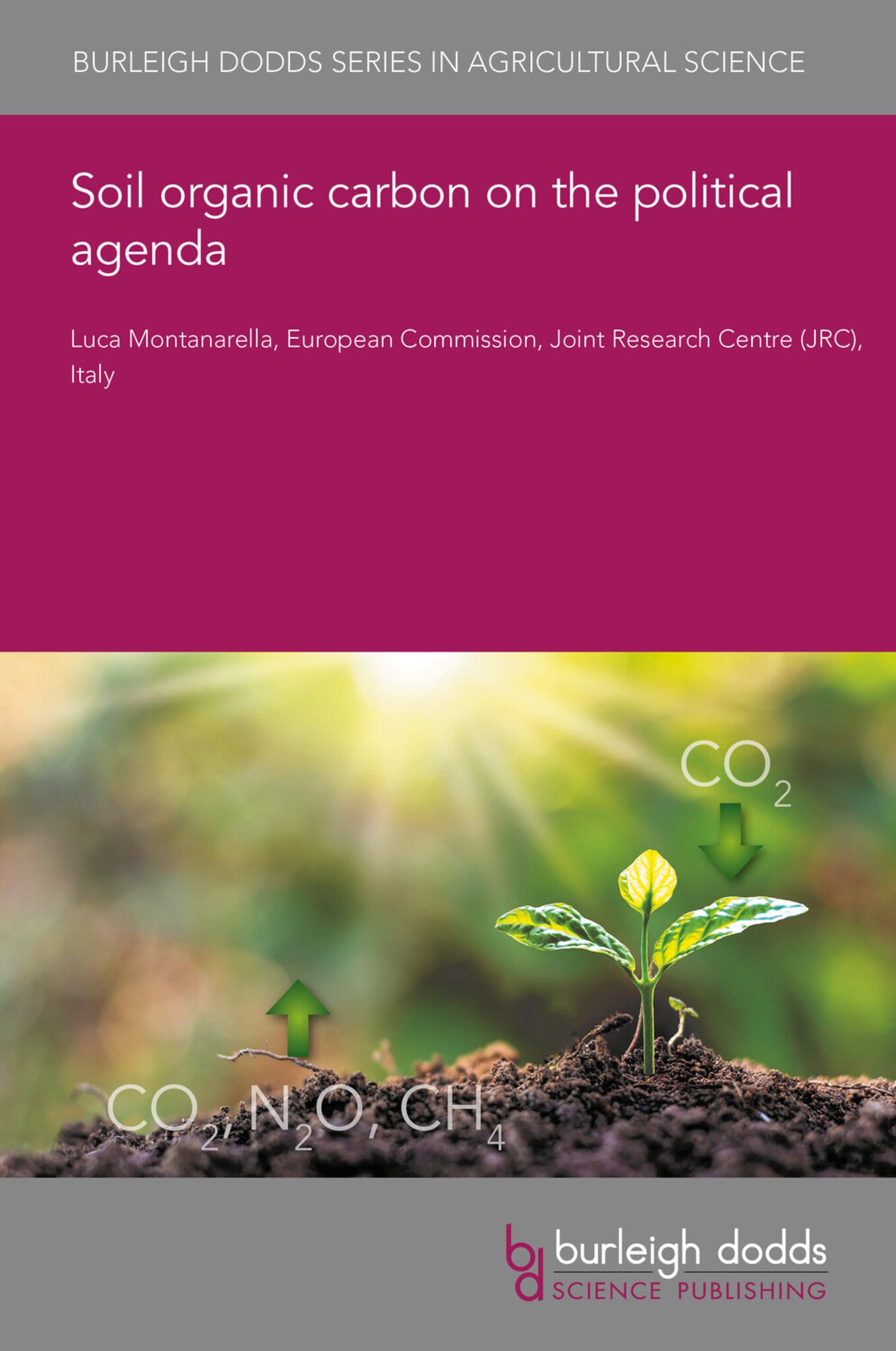 Cover image for Soil organic carbon on the political agenda ISBN 9781801467162