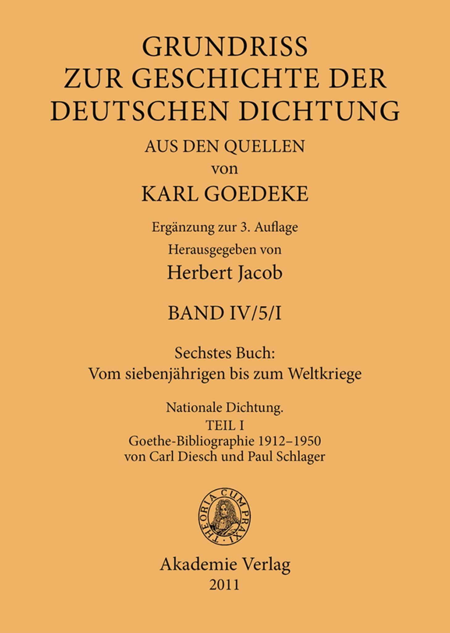 Sechstes Buch: Vom siebenjährigen bis zum Weltkriege