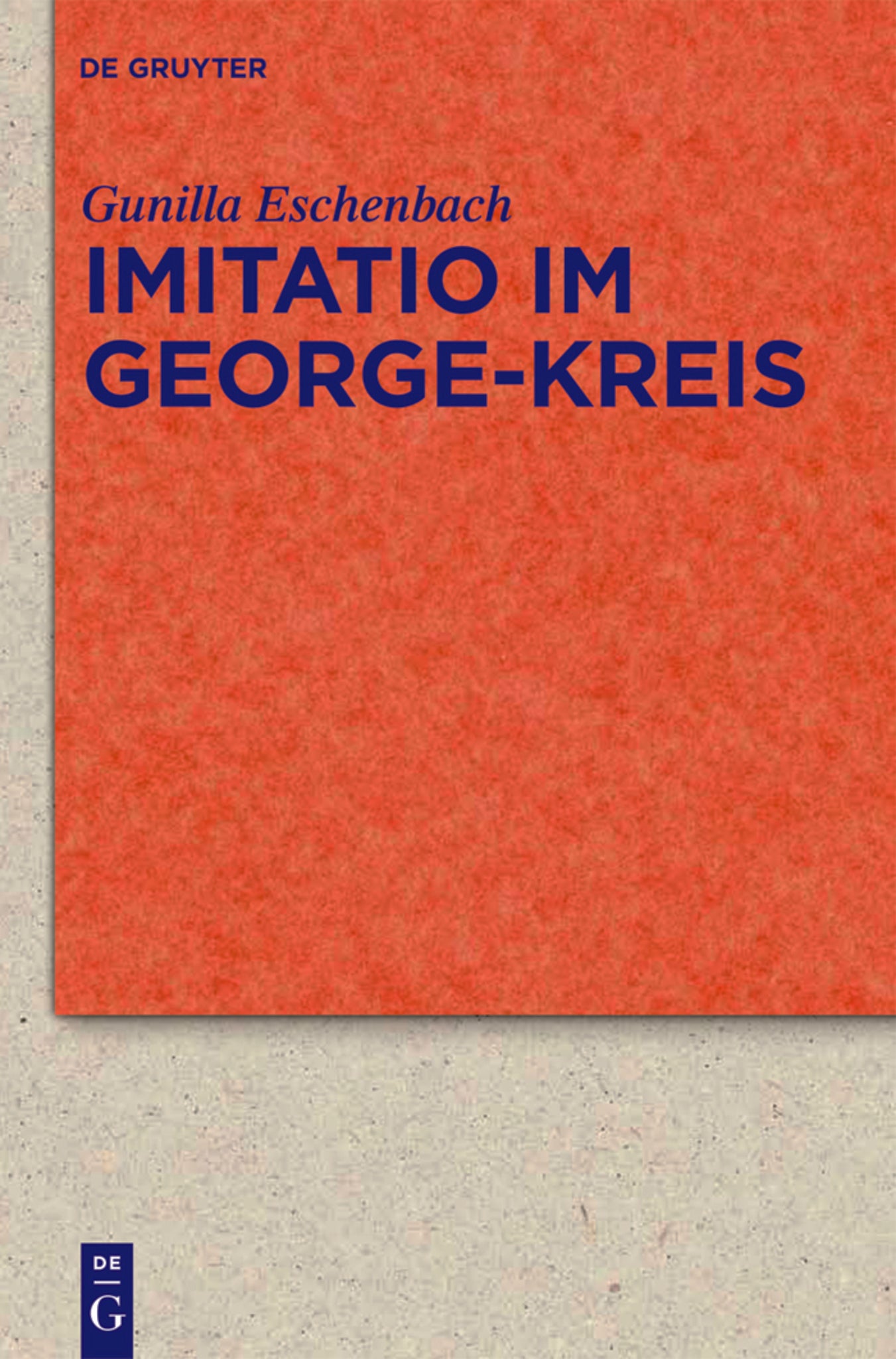 Imitatio im George-Kreis