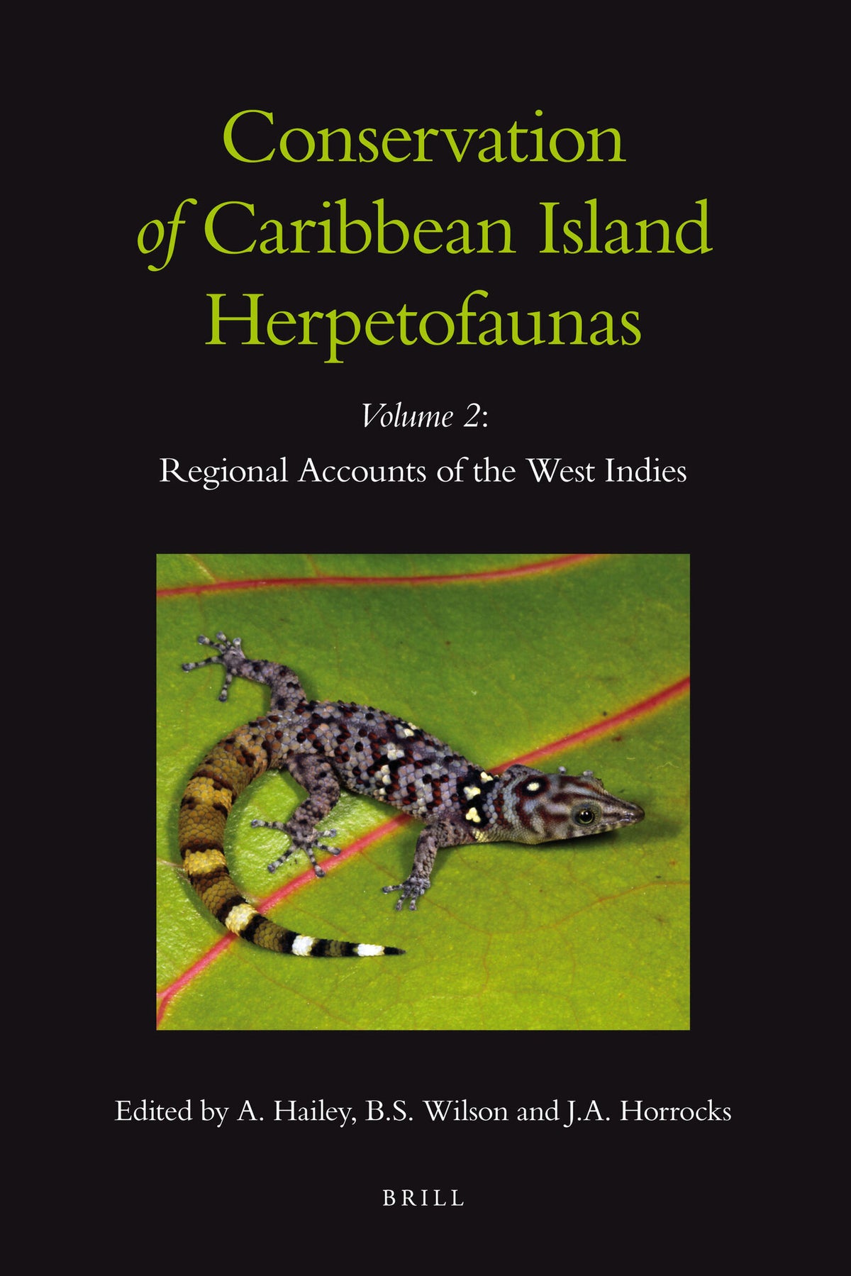 Cover image for Conservation of Caribbean Island Herpetofaunas Volume 2: Regional Accounts of the West Indies ISBN 9789004194083