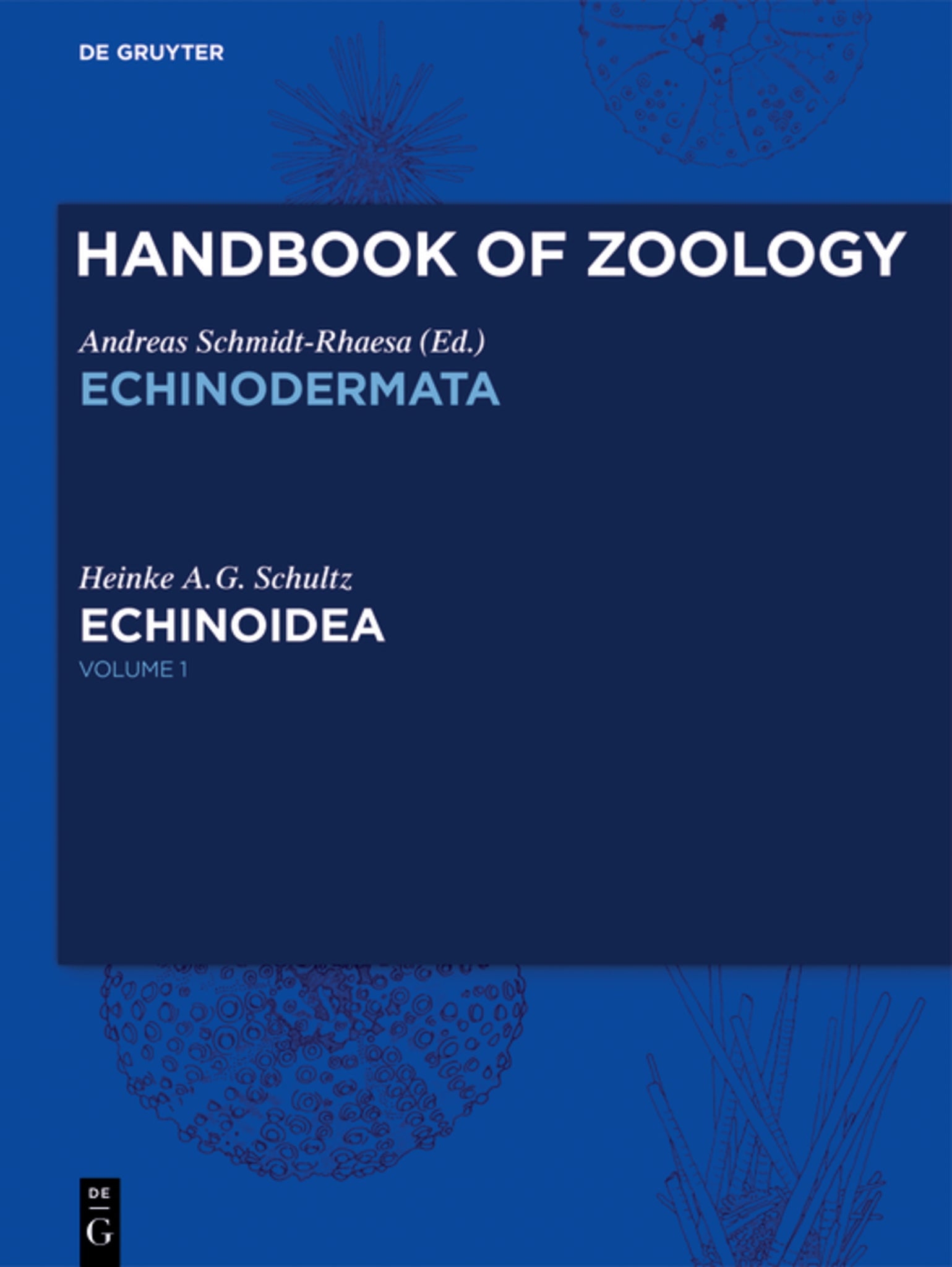 Cover image for Echinoidea ISBN 9783110371703