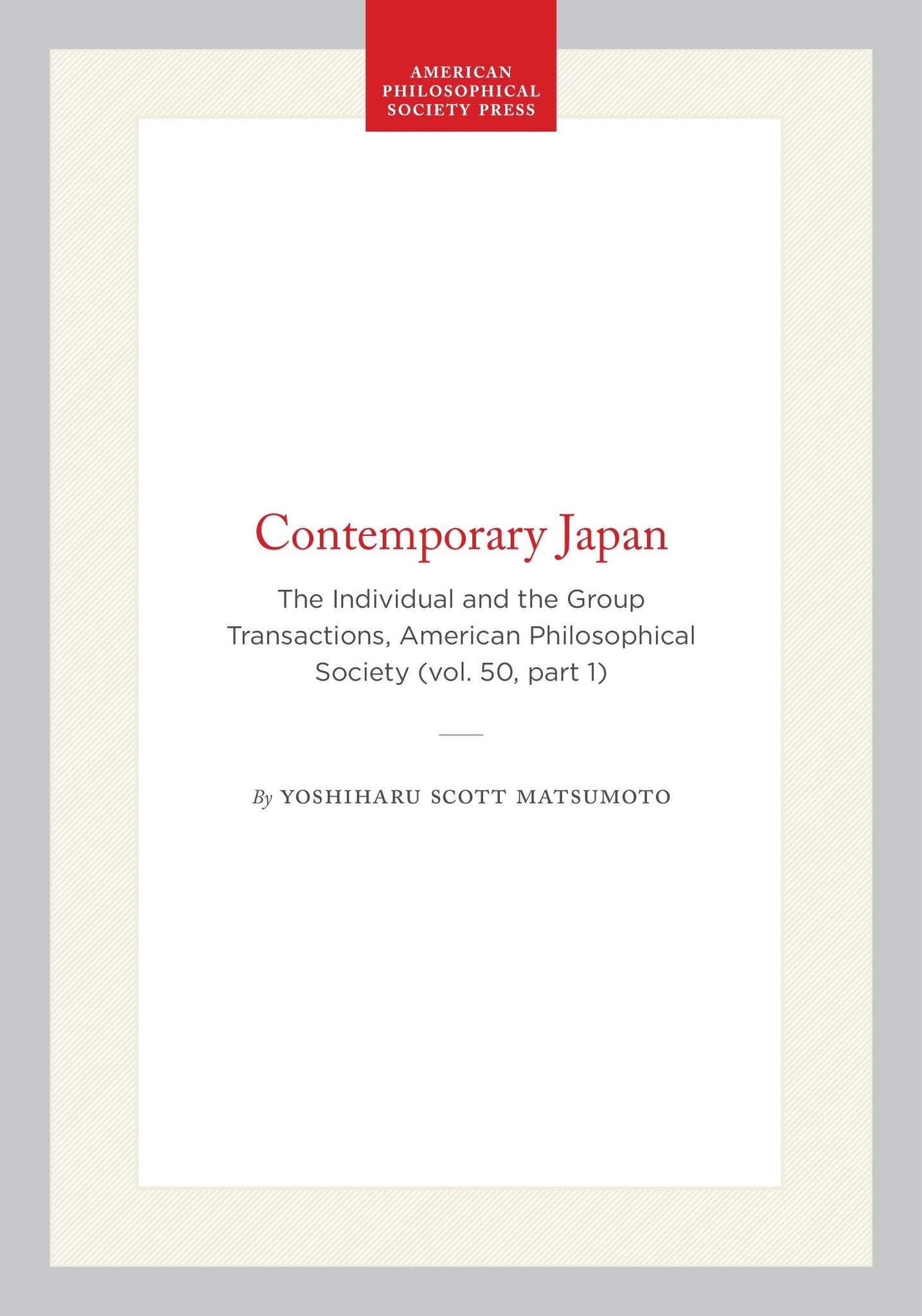 Contemporary Japan